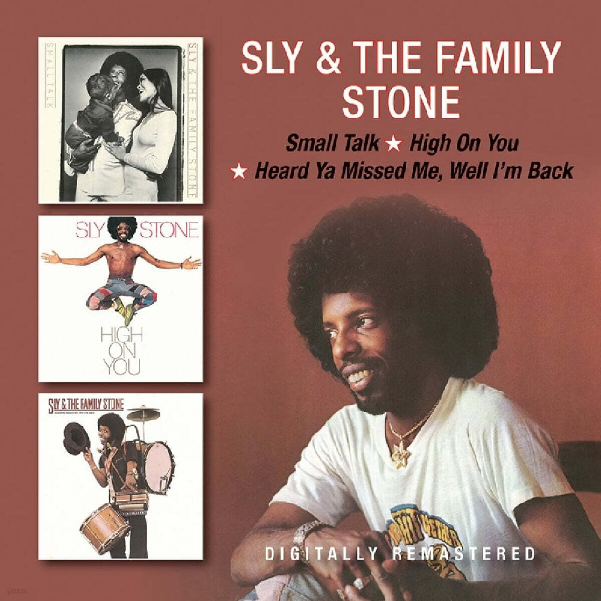 Sly & The Family Stone (슬라이 앤 더 패밀리 스톤) - Small Talk / High On You / Heard Ya Missed Me, Well I'm Back