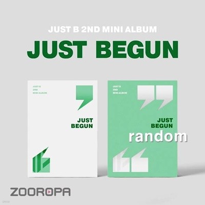 [미개봉/주로파] 저스트비 JUST B JUST BEGUN 미니앨범 2집