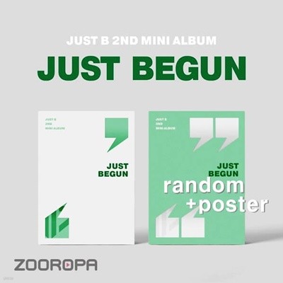 [미개봉/포스터증정] 저스트비 JUST B JUST BEGUN 미니앨범 2집