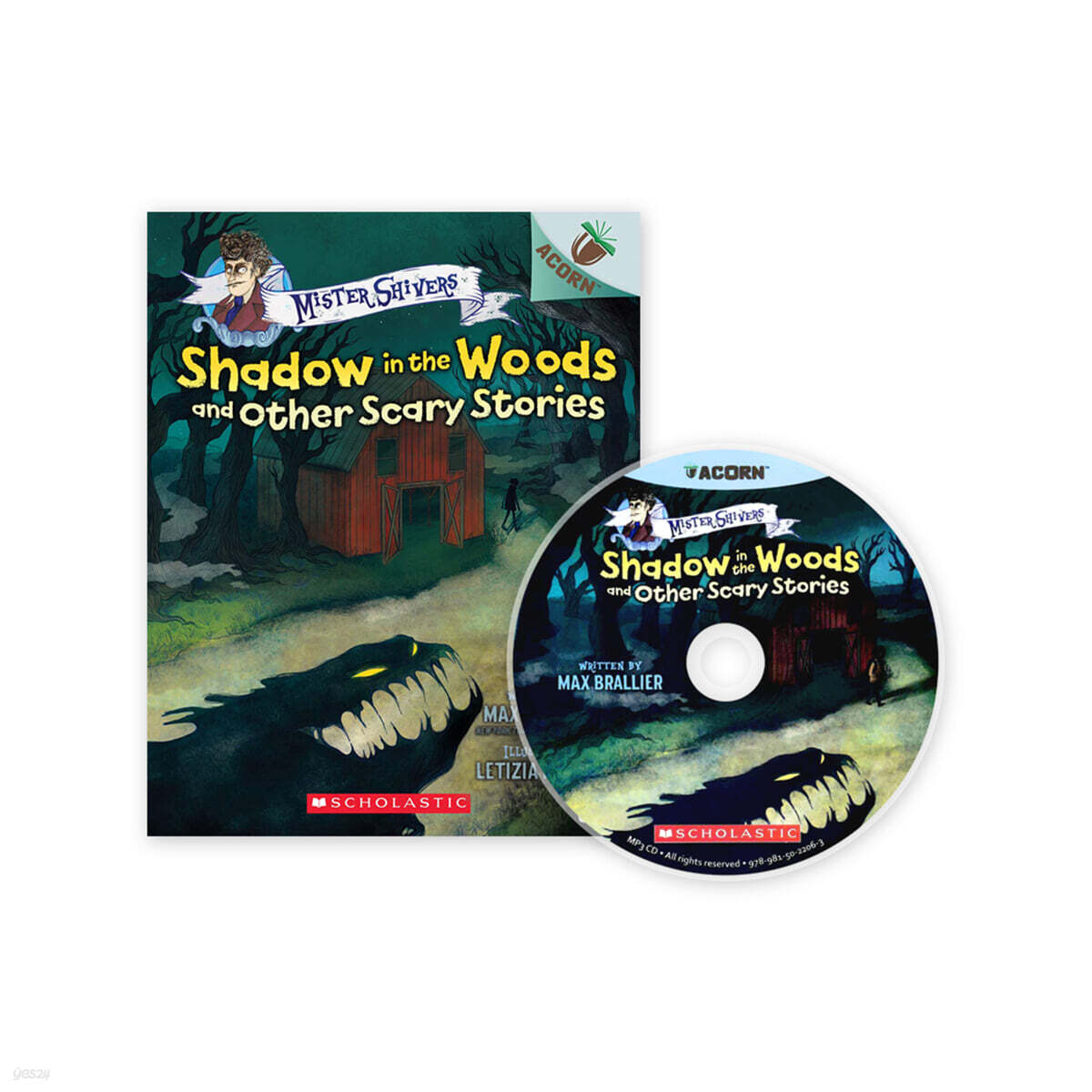 Mister Shivers #2: Shadow in the Woods and Other Scary Stories (CD & StoryPlus)