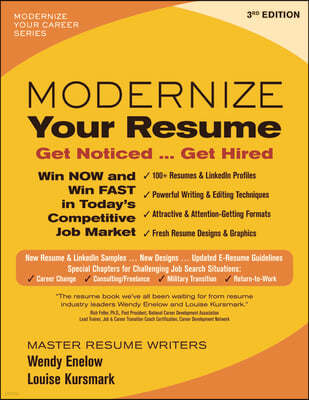 Modernize Your Resume: Get Noticed ... Get Hired
