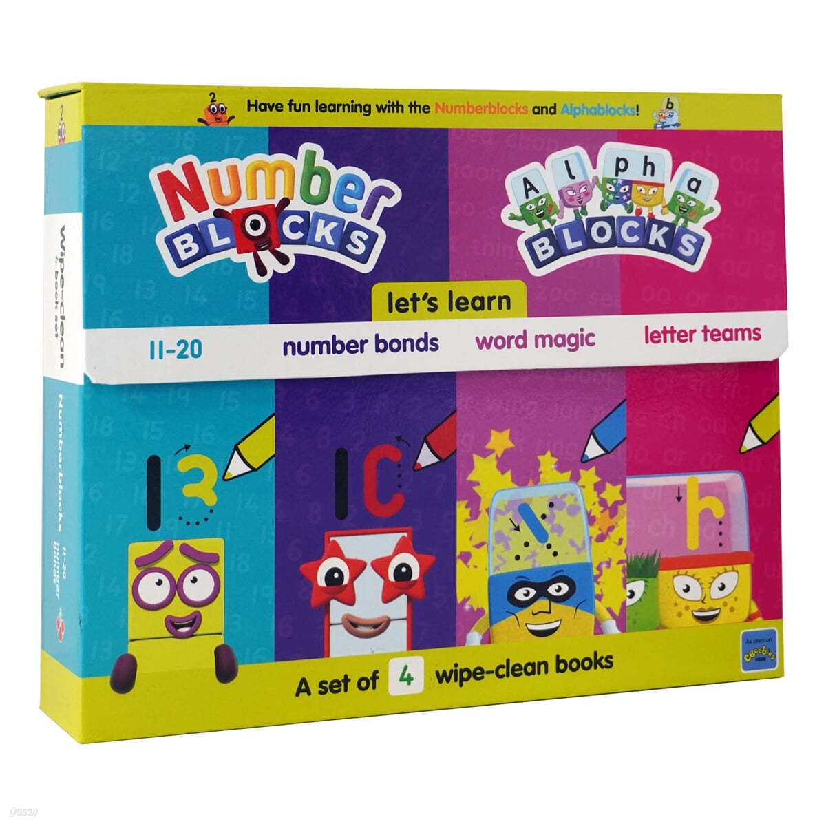 The Numberblocks and Alphablocks: Let's Learn Numbers and Letters Set
