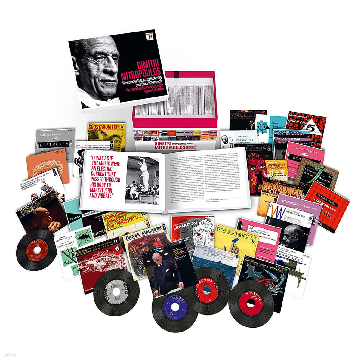 Dimitri Mitropoulos 콜롬비아, RCA 녹음 전집 - 드미트리 미트로풀로스 (The Complete RCA and Columbia Album Collection)