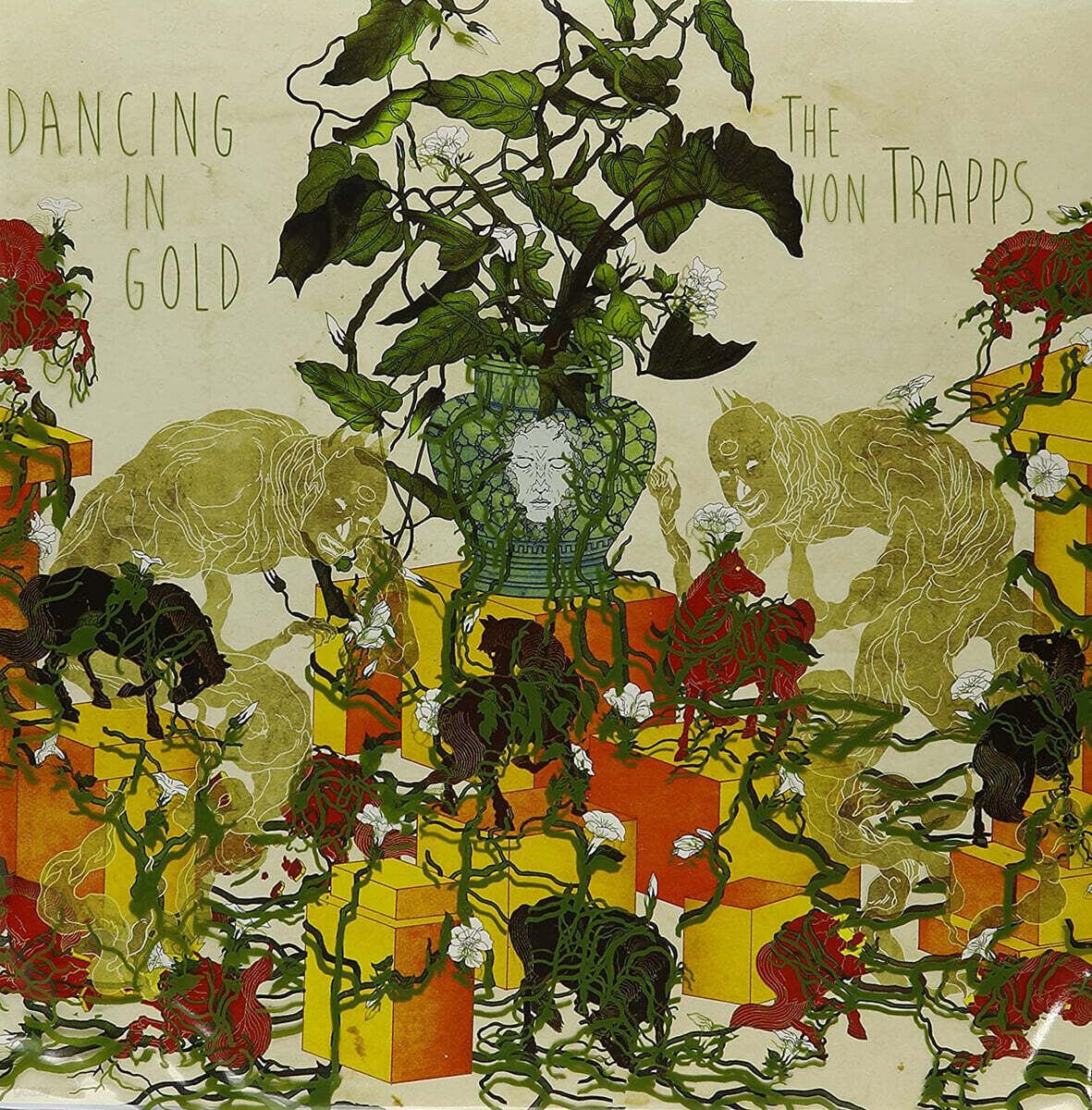 The von Trapps (폰 트랩스) - Dancing In Gold [10인치 투명 골드 컬러 LP]