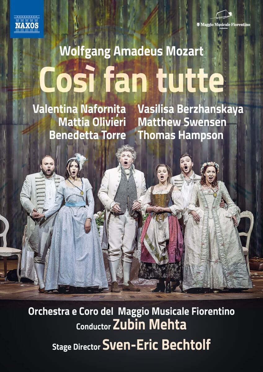 Zubin Mehta 모차르트: 오페라 '코지 판 투테' (Mozart: Cosi fan tutte K.588)