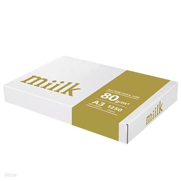 밀크 프리미엄 A3 복사용지 A3용지 80g 250매