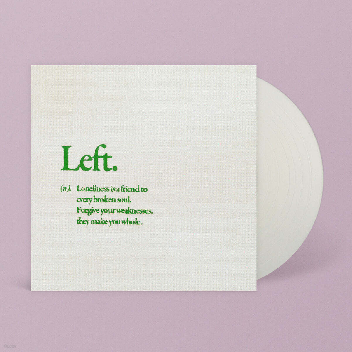 핫펠트 (HA:TFELT) - LEFT [화이트 컬러 LP]