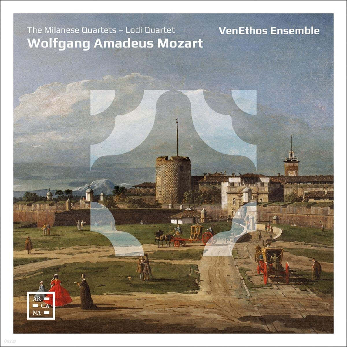 VenEthos Ensemble 모차르트: 현악 4중주 1-7번 (Mozart: String Quartets - The Milanese Quartets) 