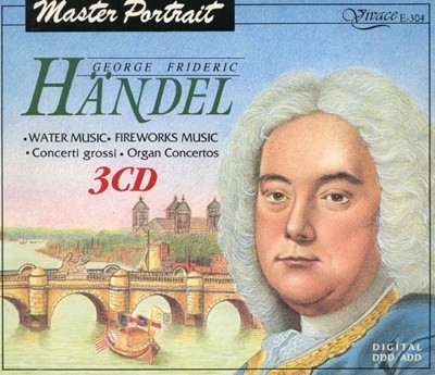 Peter Stratford - Handel Players Water Music, Fireworks Music, Concerti Grossi 3Cds [E.U발매]