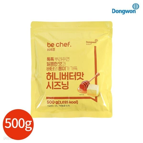 동원홈푸드 허니버터맛 시즈닝 500g