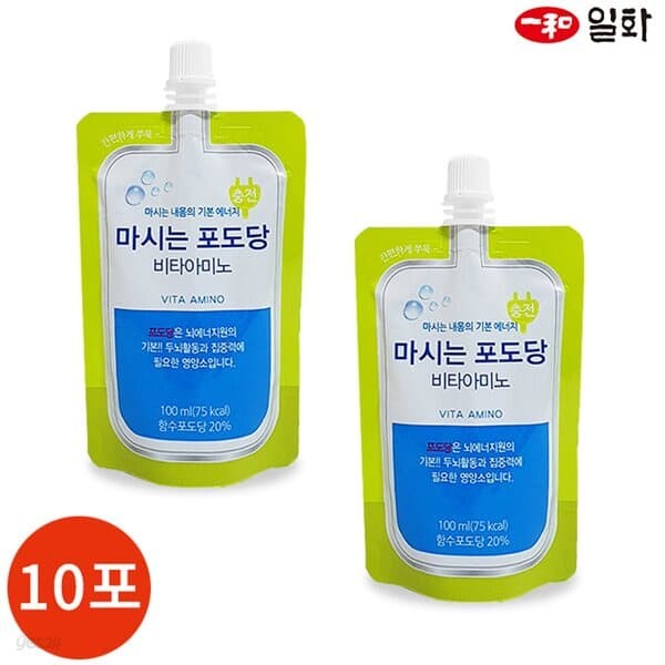 일화 마시는 포도당 비타아미노 100ml x 10포