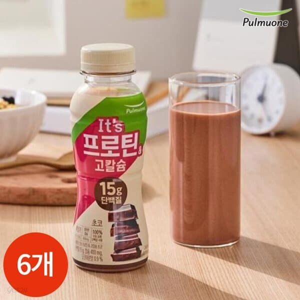 풀무원 잇츠 프로틴 고칼슘 초코 260ml x 20개