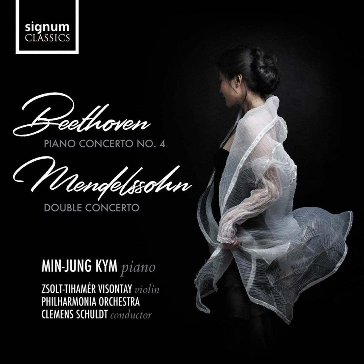 김민정 - 베토벤: 피아노 협주곡 4번 / 멘델스존: 이중 협주곡 (Beethoven: Piano Concerto Op.58 / Mendelssohn: Double Concerto) 