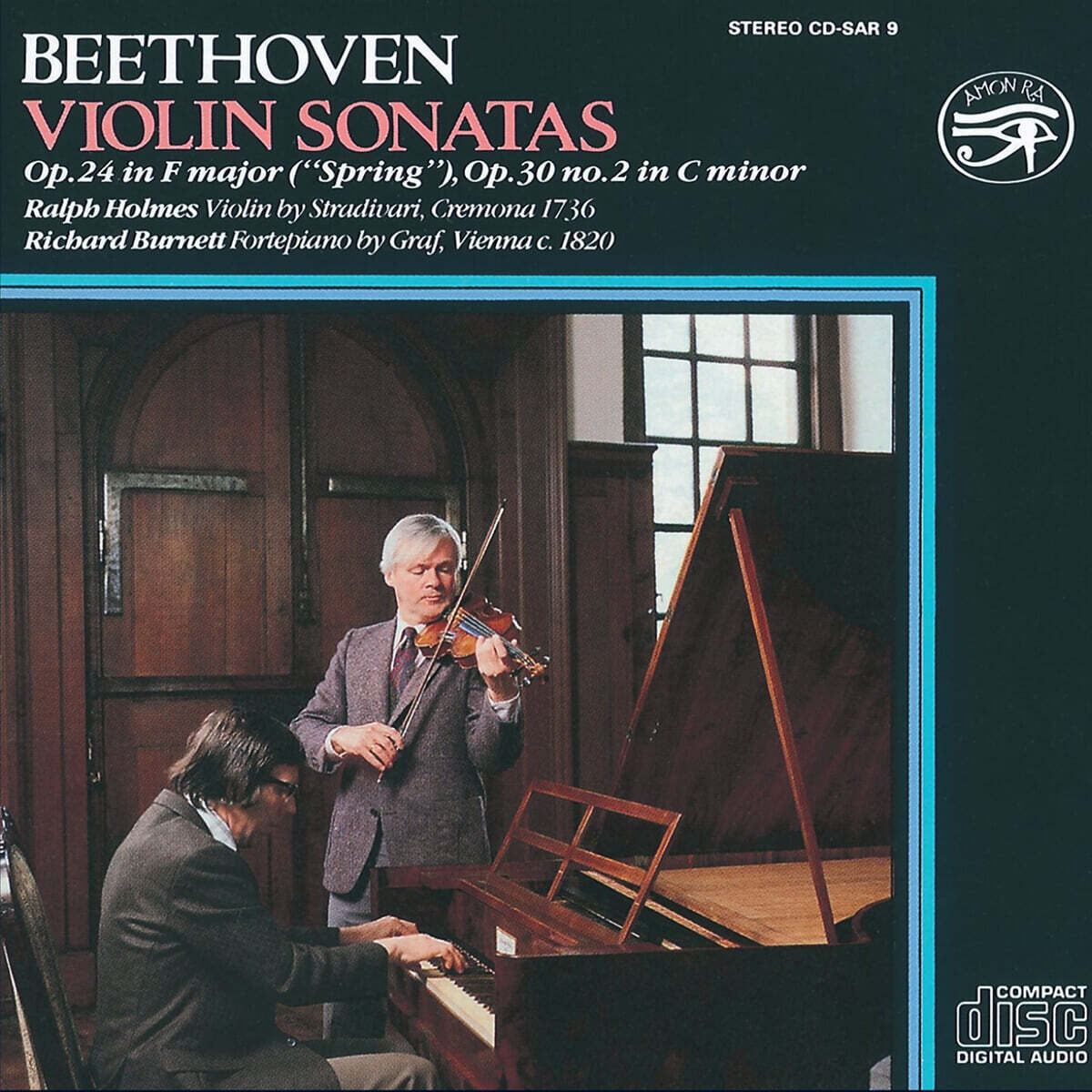Ralph Holmes 베토벤: 바이올린 소나타 5번 '봄', 7번 - 랄프 홈즈 (Beethoven: Violin Sonatas Op.24 'Spring', Op.30 No.2)