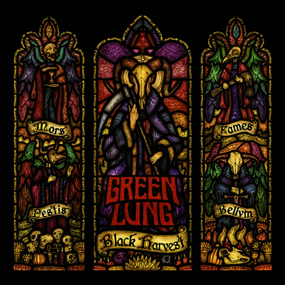 Green Lung — Black Harvest 앨범 커버