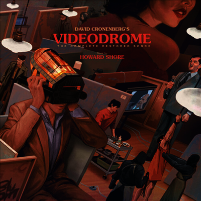 Howard Shore — Videodrome (비디오드롬)(O.S.T.) 앨범 커버