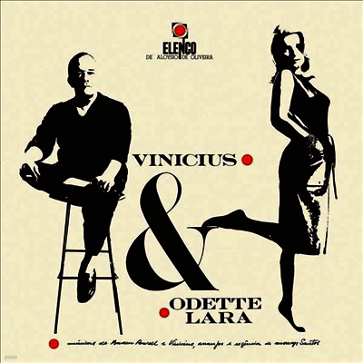 Vinicius De Moraes & Odette Lara — Vinicius & Odette Lara (Feat Baden Powell) 앨범 커버