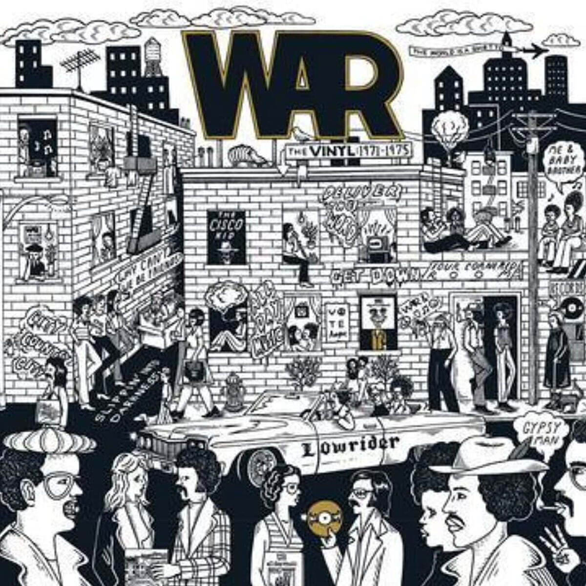 WAR (워) - The Vinyl: 1971-1975 [컬러 5LP]