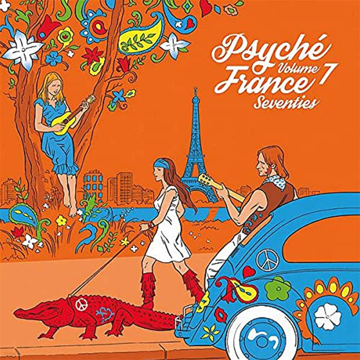 프렌치 사이키델릭 록 모음집 (Psyche France, Vol. 7) [LP]