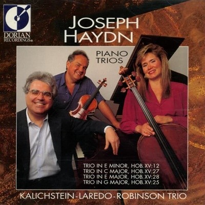 Haydn : Piano Trios - Kalichstein Laredo Robinson Trio  (US발매)
