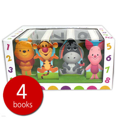 Disney Count with Winnie the Pooh Box 4 Set