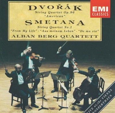 Dvorak : Smetana  Op. 96 "American" - 알반 베르크 사중주단 (Alban Berg Quartett)(Holland발매)