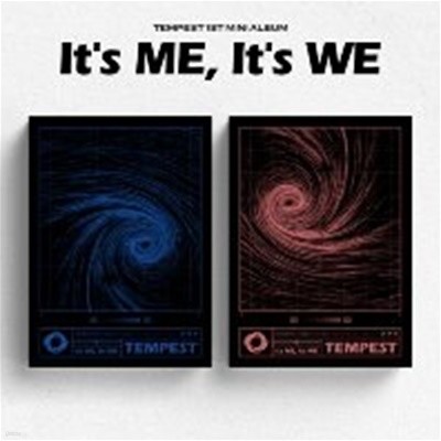 [미개봉] 템페스트 (Tempest) / It's ME, It's WE (1st Mini Album) (It's ME/It's WE Ver. 랜덤 발송)