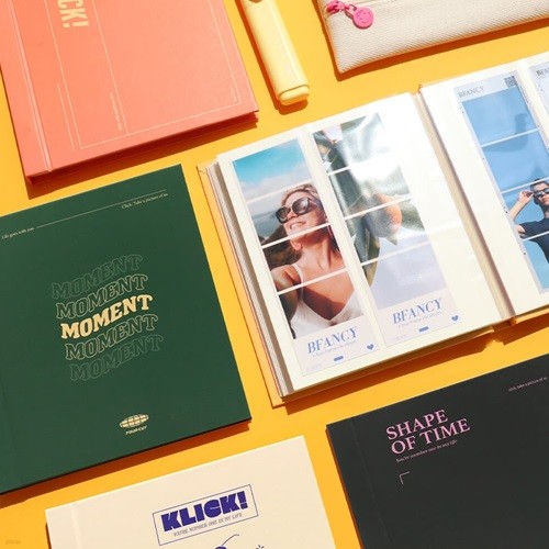 [예스24배송/특가] 비팬시 유포리아 네컷앨범 (인생 사진 초음파 포토북 사진첩 셀프 커플 접착식 하루필름)