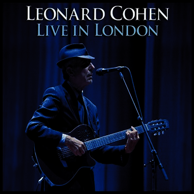 Leonard Cohen — Live In London 앨범 커버