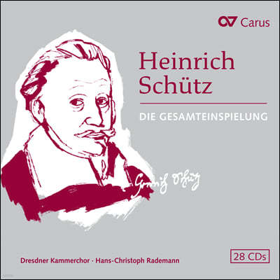 Hans-Christoph Rademann : ǰ  (Heinrich Schutz: Complete Works)