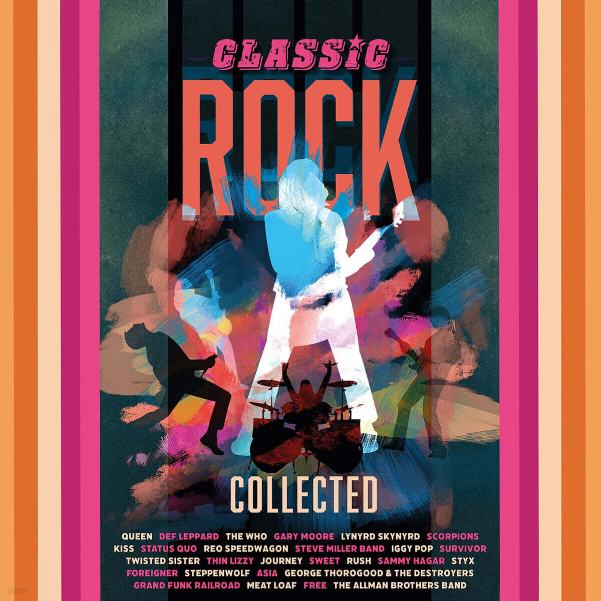 인기 록 음악 모음집 (Classic Rock Collected) [골드 컬러 2LP]