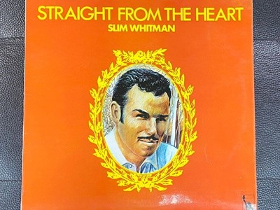 [LP] 슬림 휘트먼 - Slim Whitman - Straight From The Heart LP [U.K반]