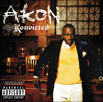 Akon — 2집 Konvicted 앨범 커버