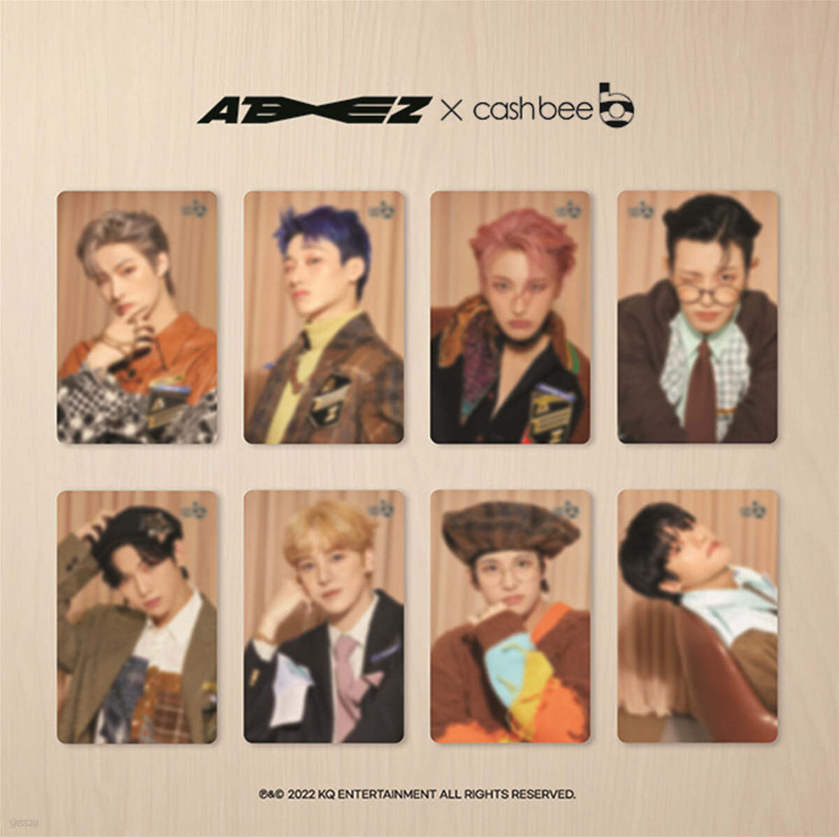 에이티즈 (ATEEZ)  - 캐시비 교통카드 [우영 ver.]