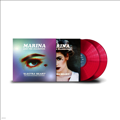Marina And The Diamonds — Electra Heart (Platinum Blonde Edition) 앨범 커버