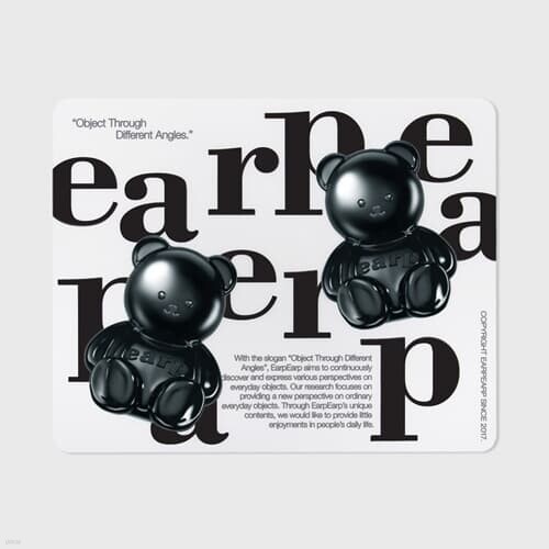 BLACK COVY OBJECT-WHITE(마우스패드)