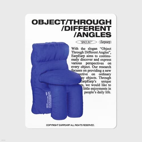 GRAPHIC CHAIR-BLUE(마우스패드)