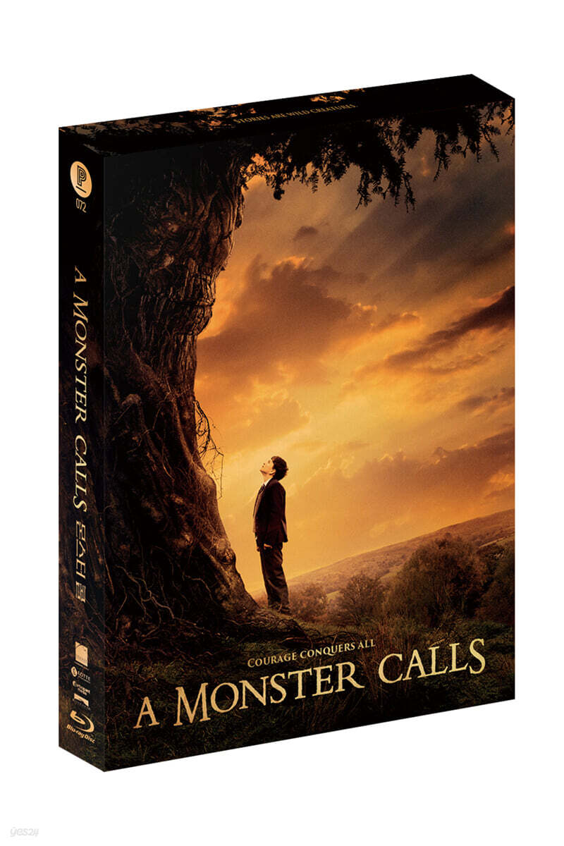 몬스터콜 (1Disc, 풀슬립 A타입 스틸북 한정판) : 블루레이