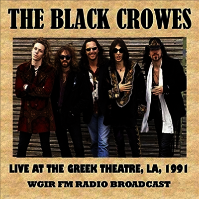 Black Crowes — Live At The Greek Theatre 1991 앨범 커버
