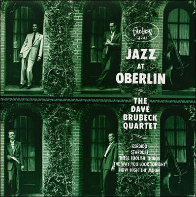 The Dave Brubeck Quartet (데이브 브루벡 쿼텟) — Jazz At Oberlin 앨범 커버