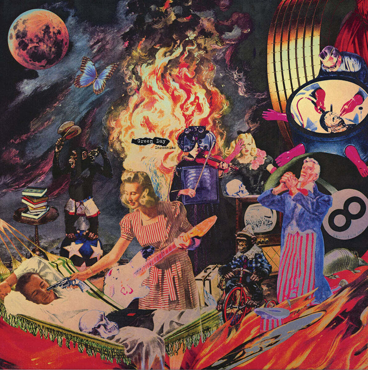 Green Day (그린데이) - 4집 Insomniac [LP]