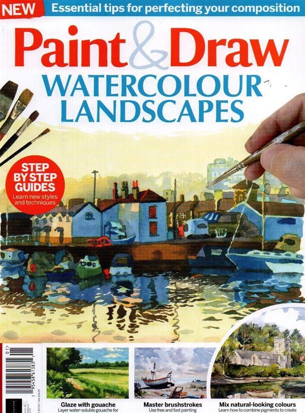 PAINT & DRAW: WATERCOLOUR LANDSCAPES(연간) : 2022년 No.01