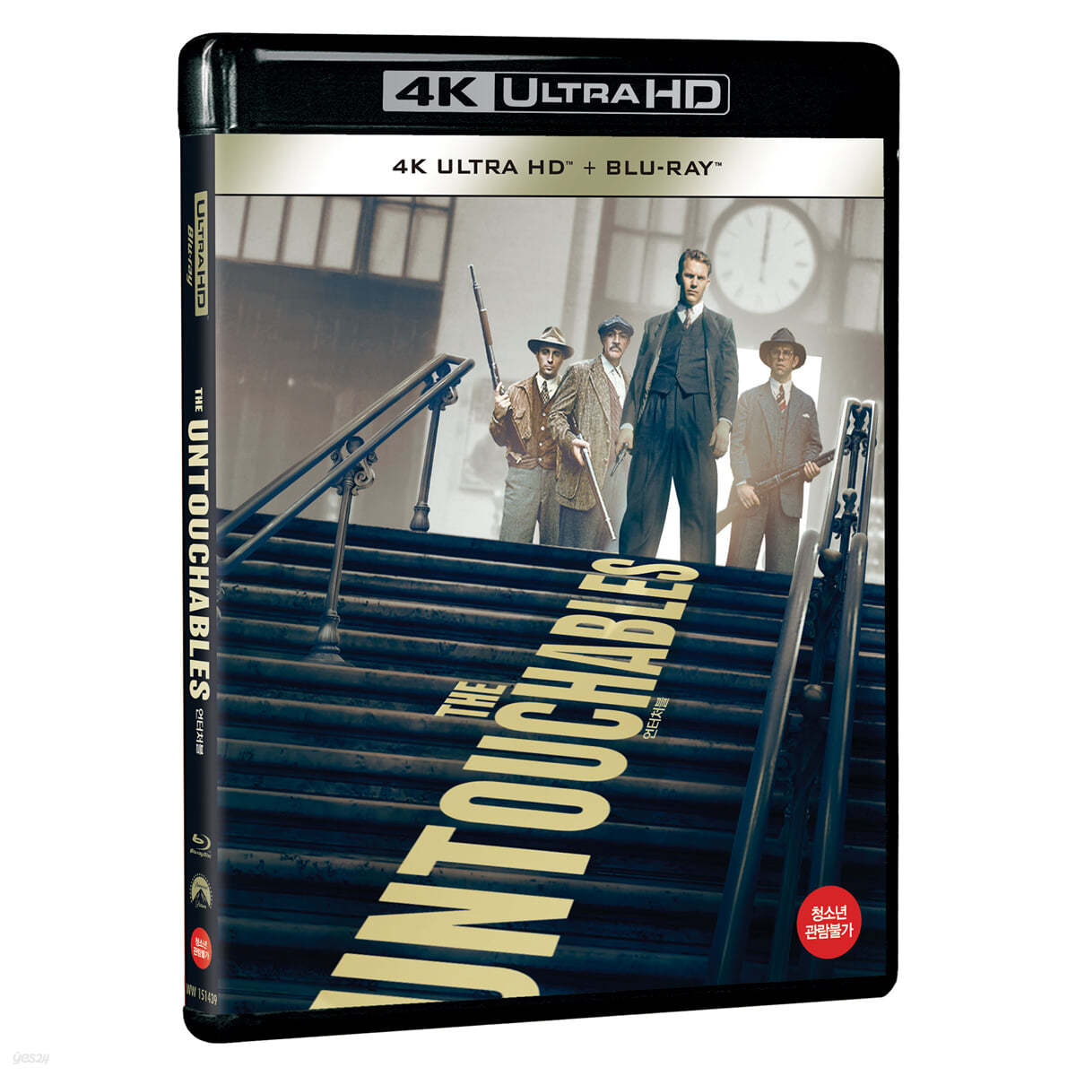 언터처블 (2Disc, 4K UHD+BD 일반판) : 블루레이