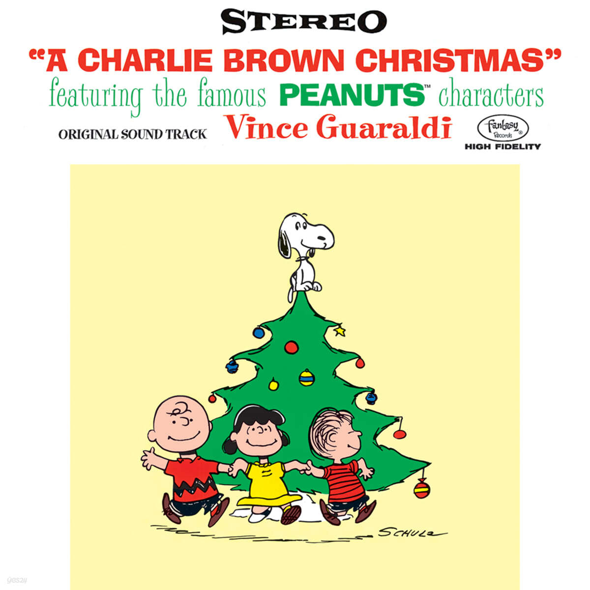 찰리 브라운 크리스마스 음악 (A Charlie Brown Christmas OST by Vince Guaraldi Trio) [카세트테이프]
