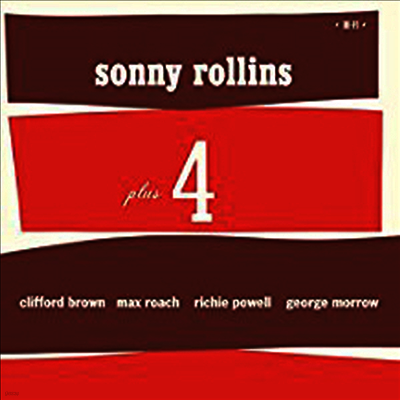 Sonny Rollins — Plus 4 (Remastered) 앨범 커버