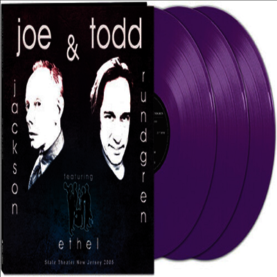 Joe Jackson,Todd Rundgren,Ethel — State Theater New Jersey 2005 (Triple Gatefold) 앨범 커버
