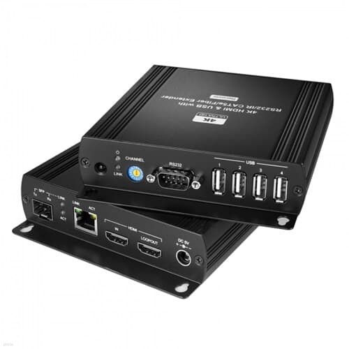 NEXT-1026HFC-KVM HDMI & USB/ Audio/RS232/IR CAT5e, Fiber Extender