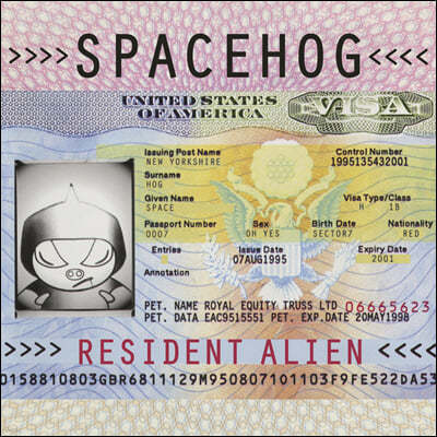Spacehog (스페이스호그) - Resident Alien [핑크 컬러 2LP]