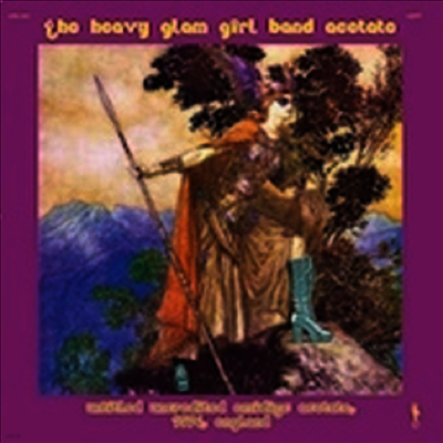 Heavy Glam Girl Band — Acetate (Remastered) 앨범 커버