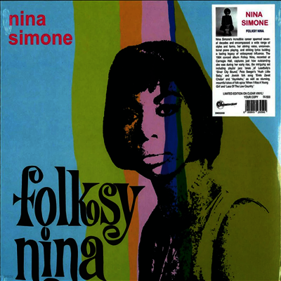 Nina Simone — Folksy Nina 앨범 커버